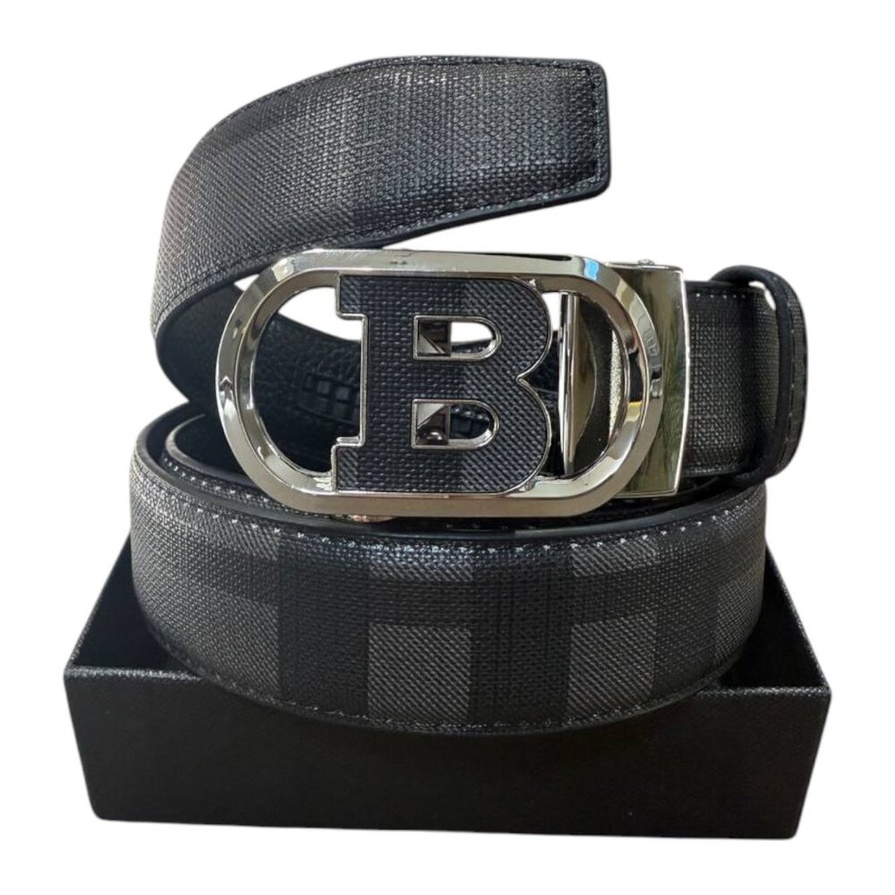 Elegant Fashion Designer Belt PU Leather Alloy Buckle Gold or Silver Size 28-42 - Picture 5 of 8